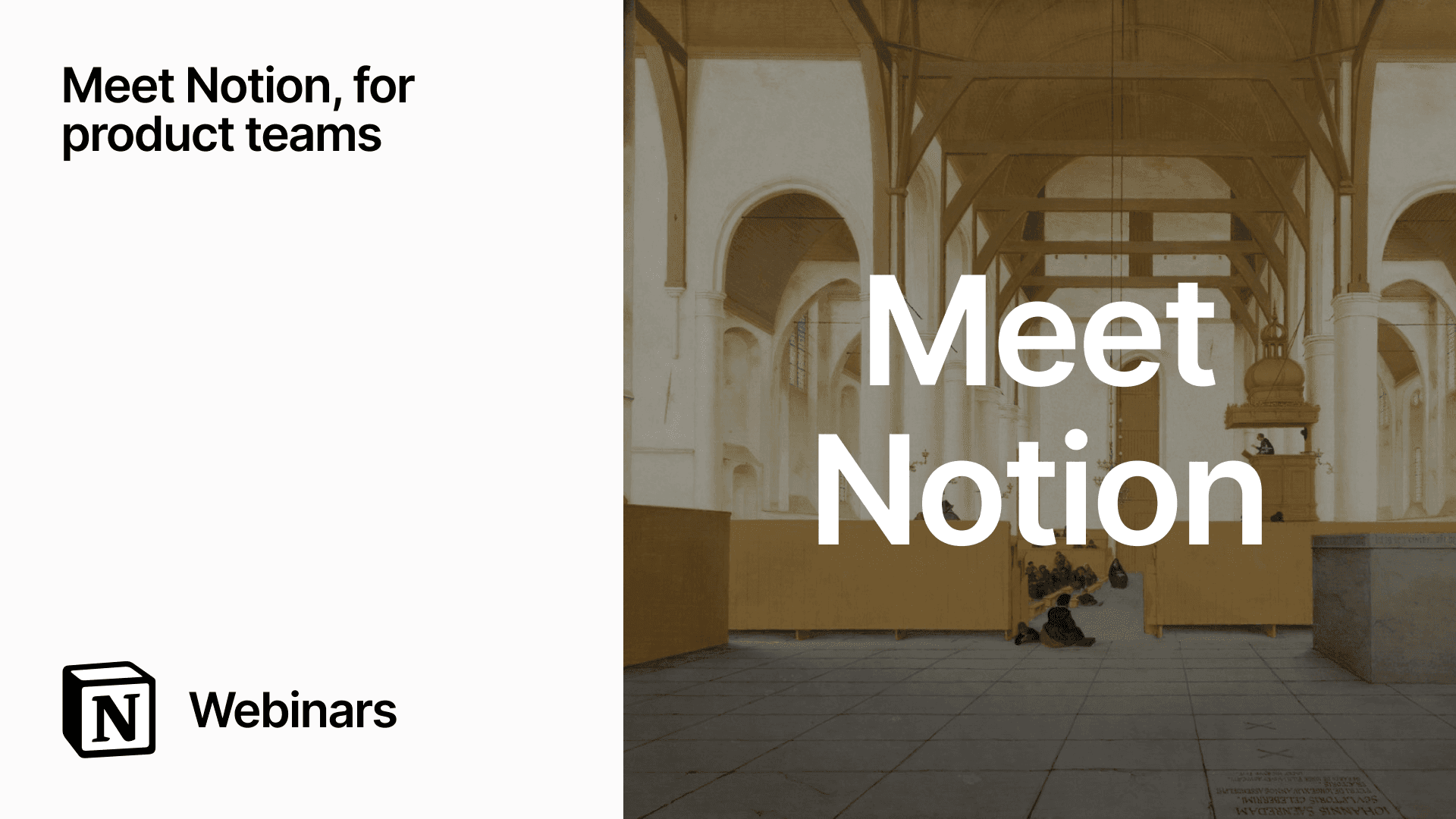 Meet Notion, for Product Teams.