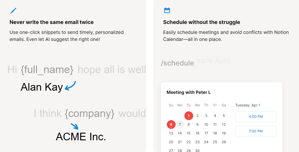 Notion Mail