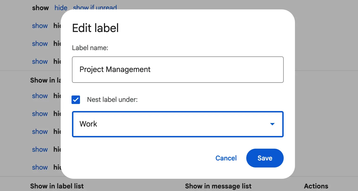 Source: Gmail screenshot