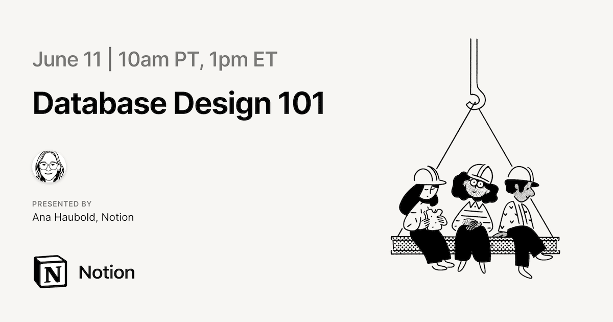 Database Design 101
