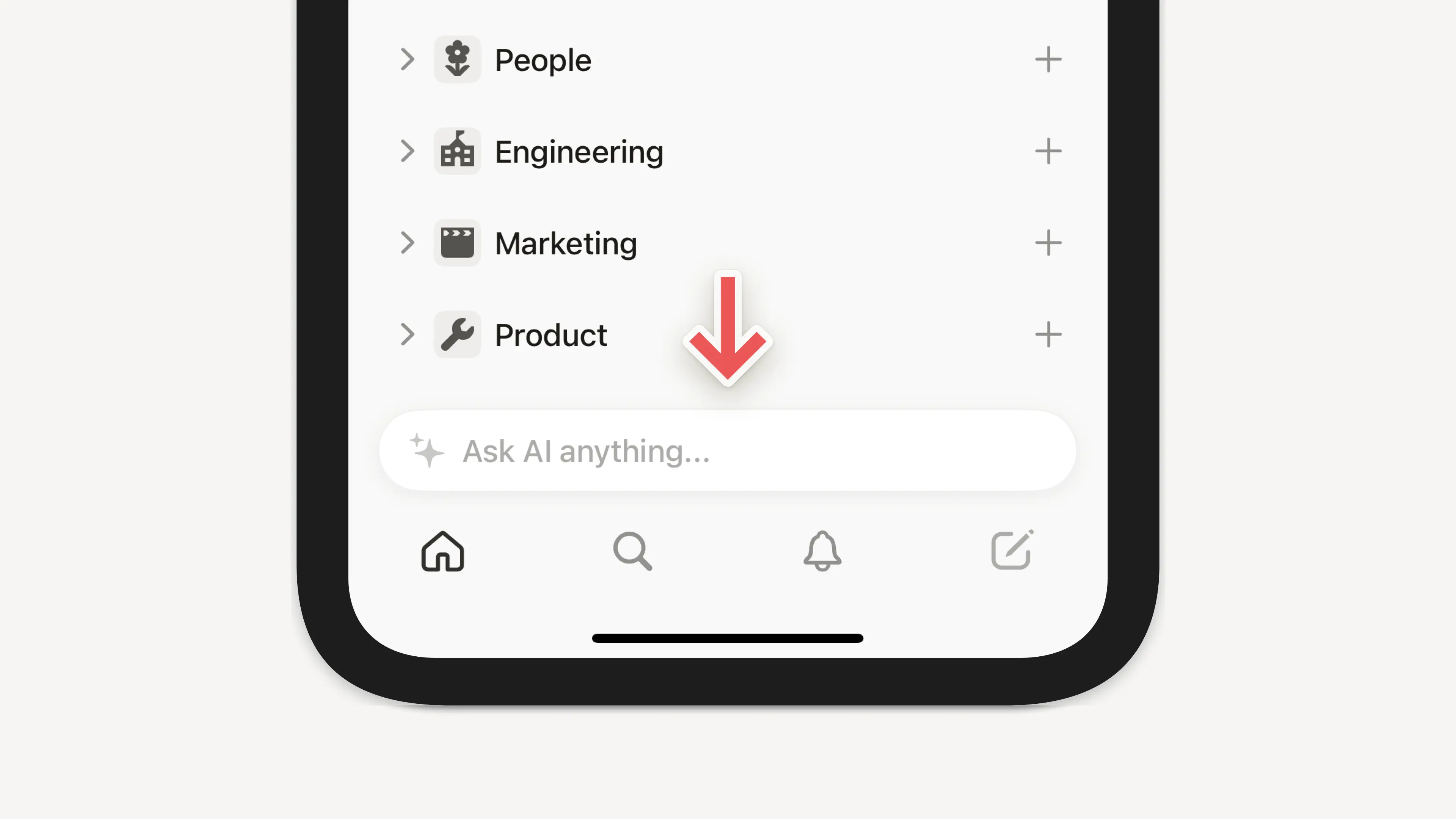 AI on phone