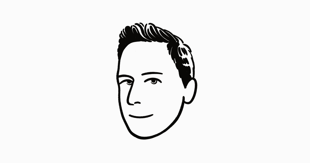 Hand drawn Notion Face for Max Schoening