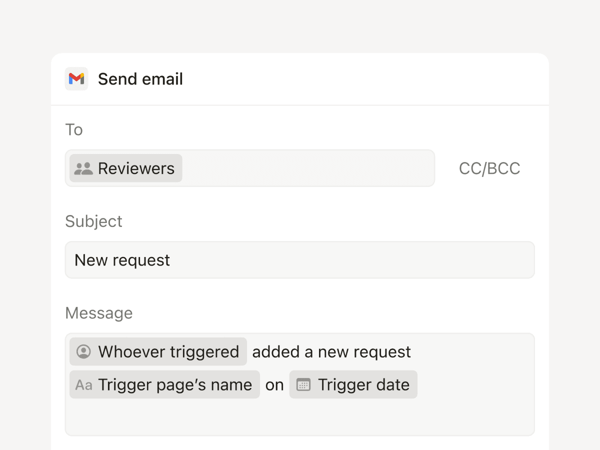 Email-Action